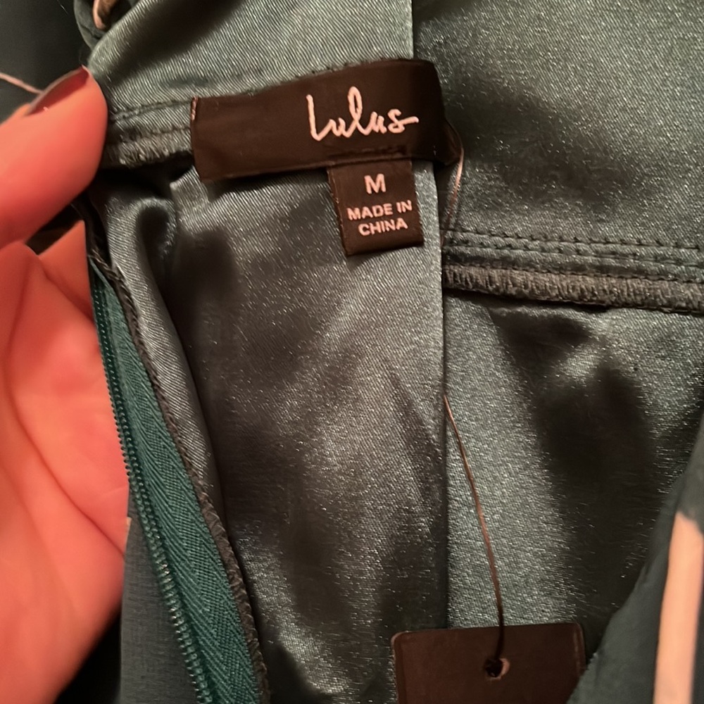 NWT Lulus Feeling Elegant Maxi Dress - Picture 7 of 8